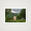 Church in Summer — A4 (30×21cm, 12×8") Print only