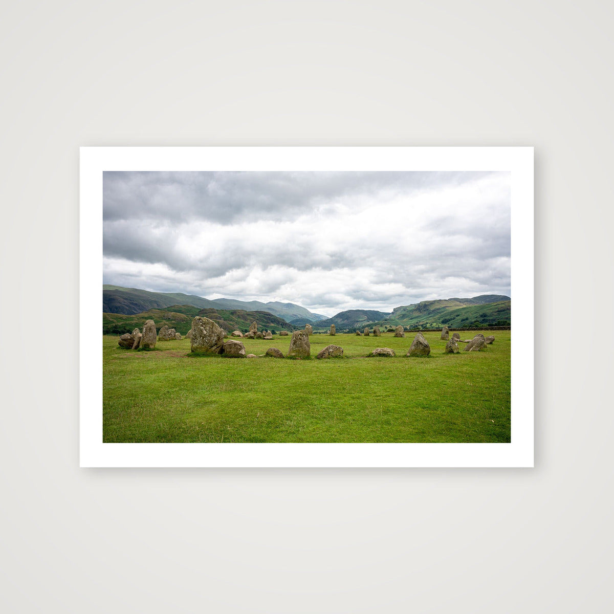 Stone Circle — A4 (30×21cm, 12×8") Print only