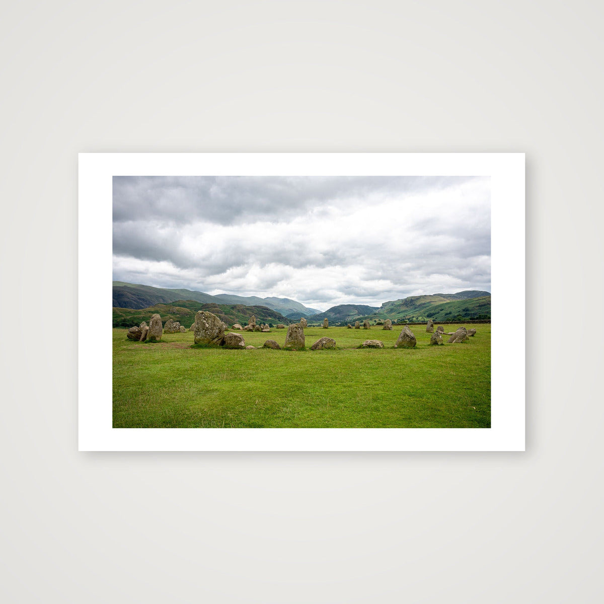 Stone Circle — 45×30cm, 18×12" Print only