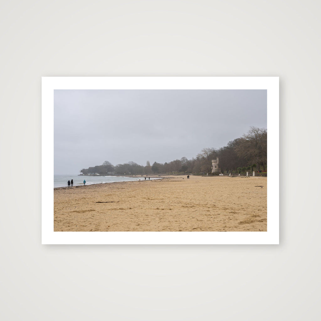Tower on the Beach — A4 (30×21cm, 12×8") Print only