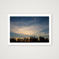 Sunset Over the Trees — A4 (30×21cm, 12×8") Print only