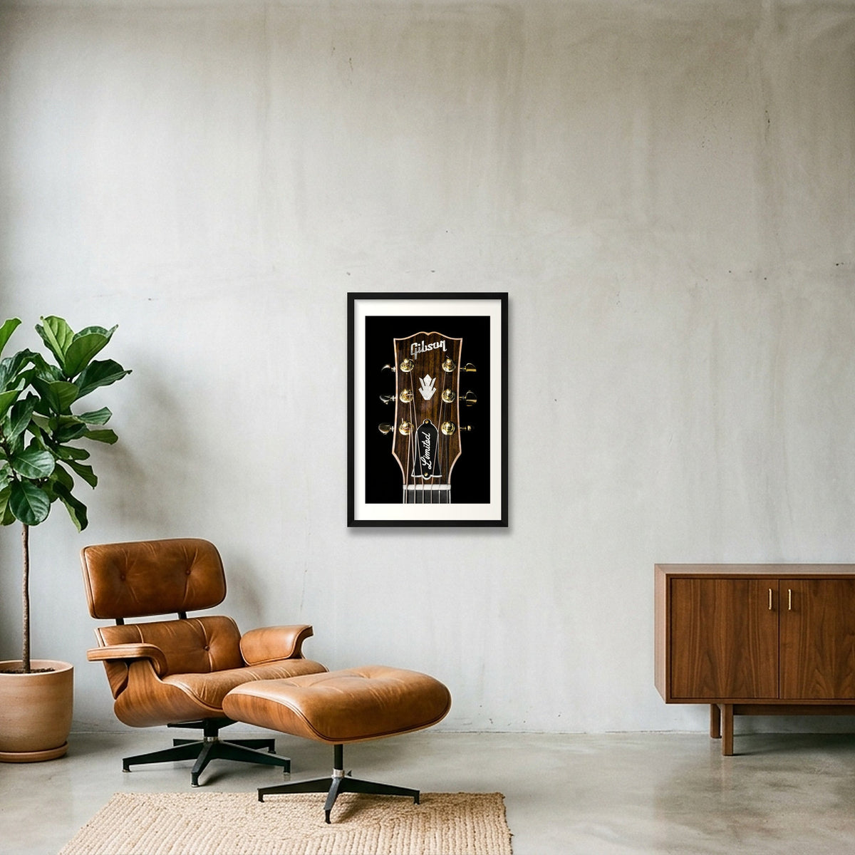 Acoustic — 40×60cm, 16×24" Black Frame