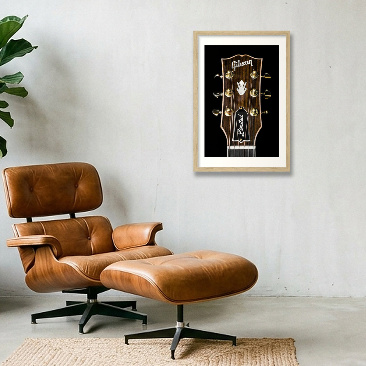 Acoustic — 30×45cm, 12×18" Oak Frame