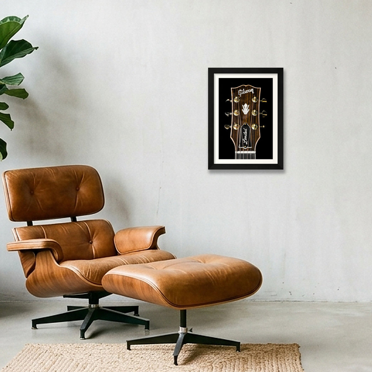 Acoustic — A4 (21×30cm, 8×12") Black Frame