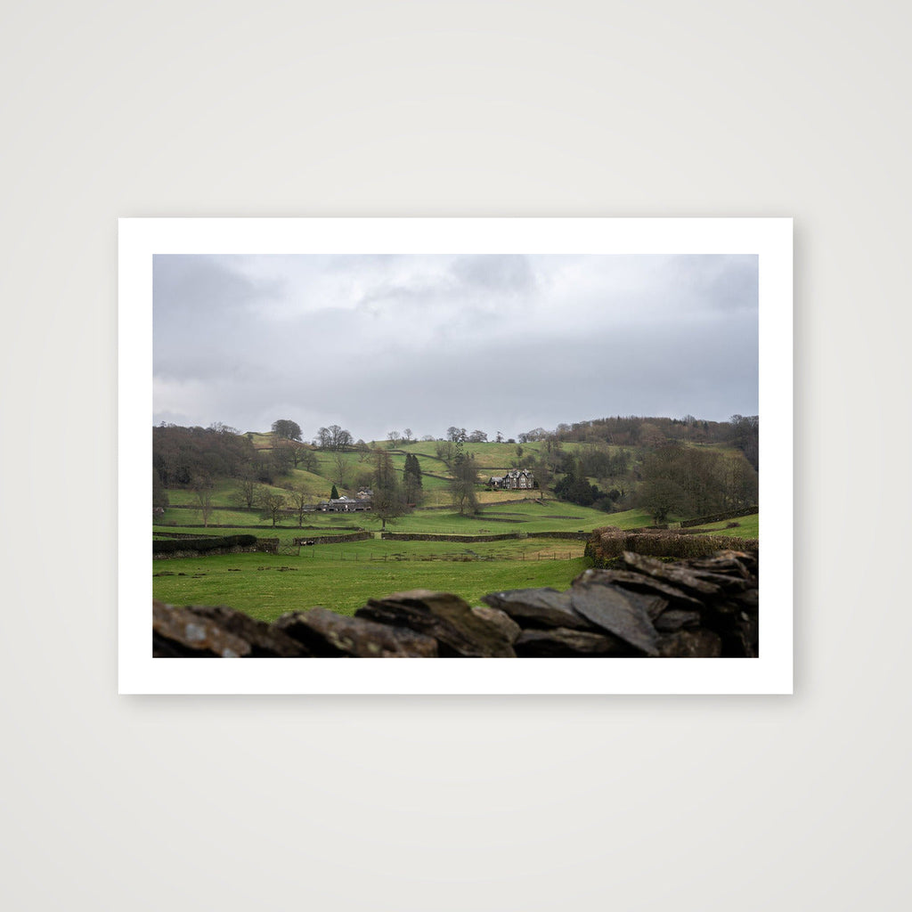Mountain Farm — A4 (30×21cm, 12×8") Print only