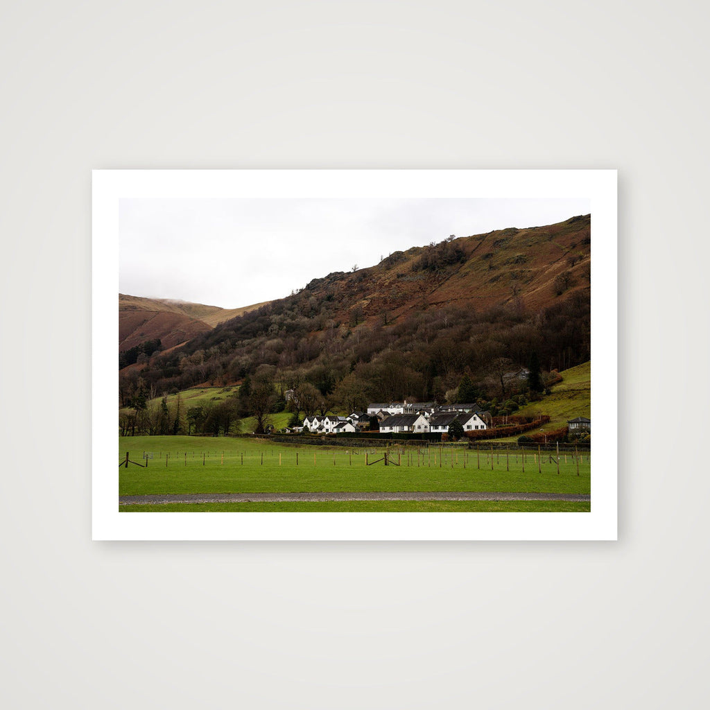 Hillside Village — A4 (30×21cm, 12×8") Print only