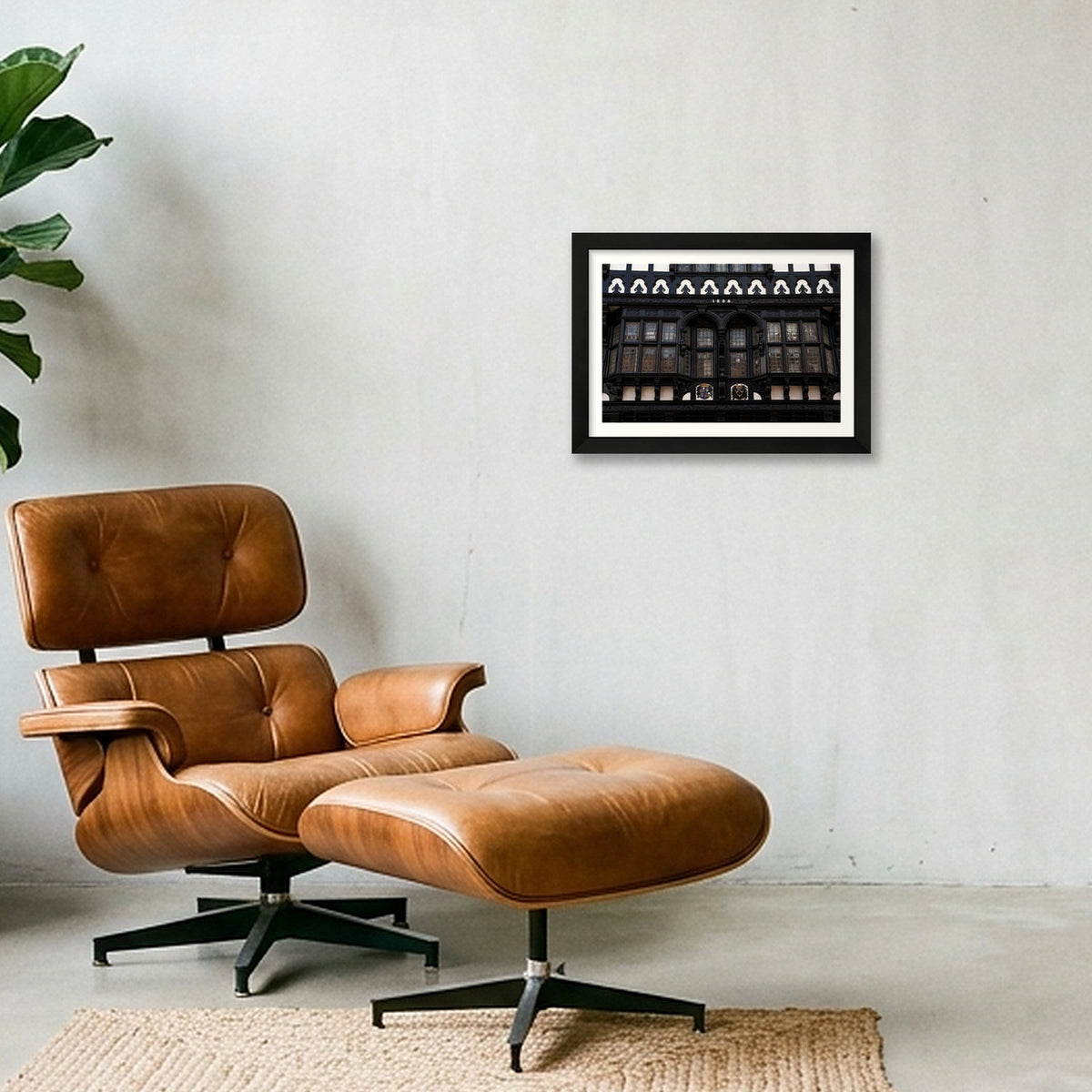 Architectural Woodwork — A4 (30×21cm, 12×8") Black Frame