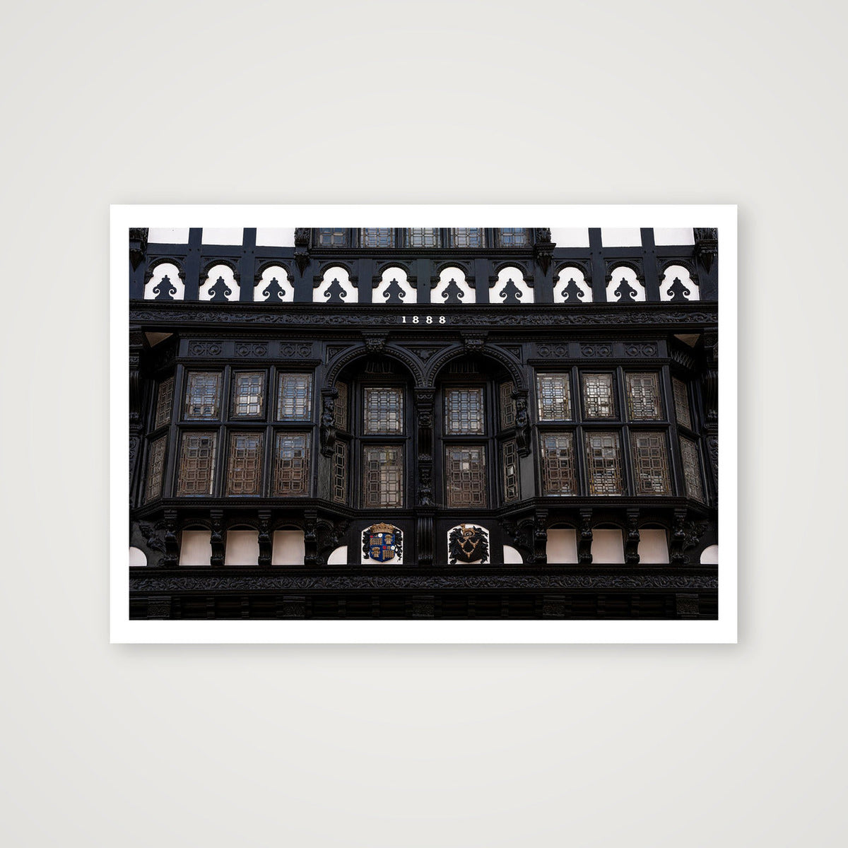Architectural Woodwork — 100×70cm, 39×28" Print only