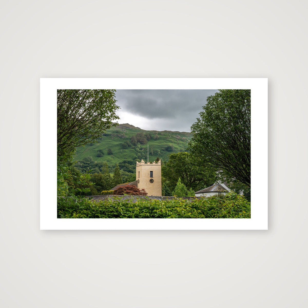 Church in Summer — 60×40cm, 24×16" Print only