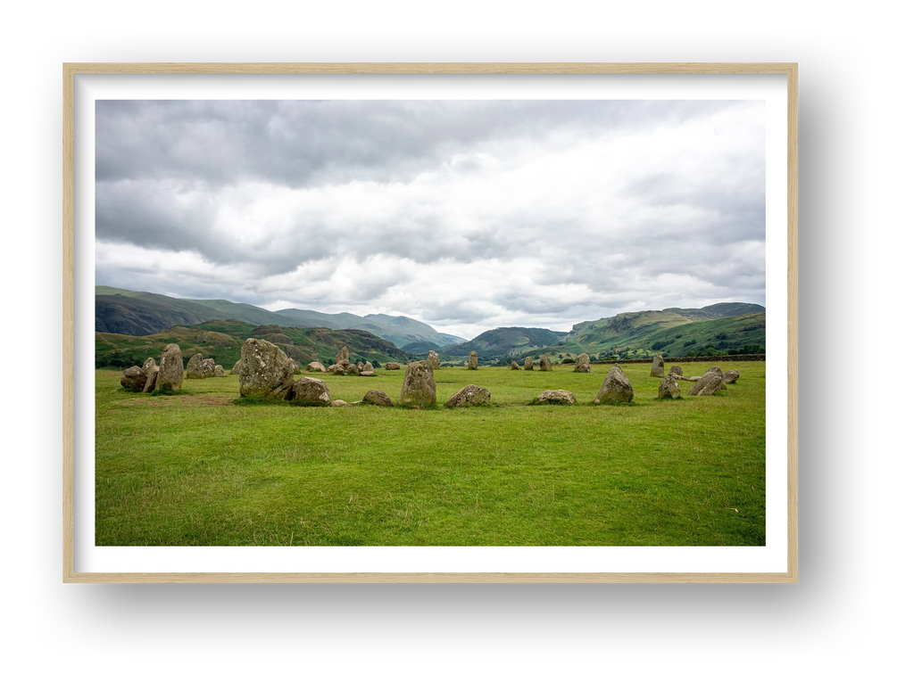 Stone Circle — framed