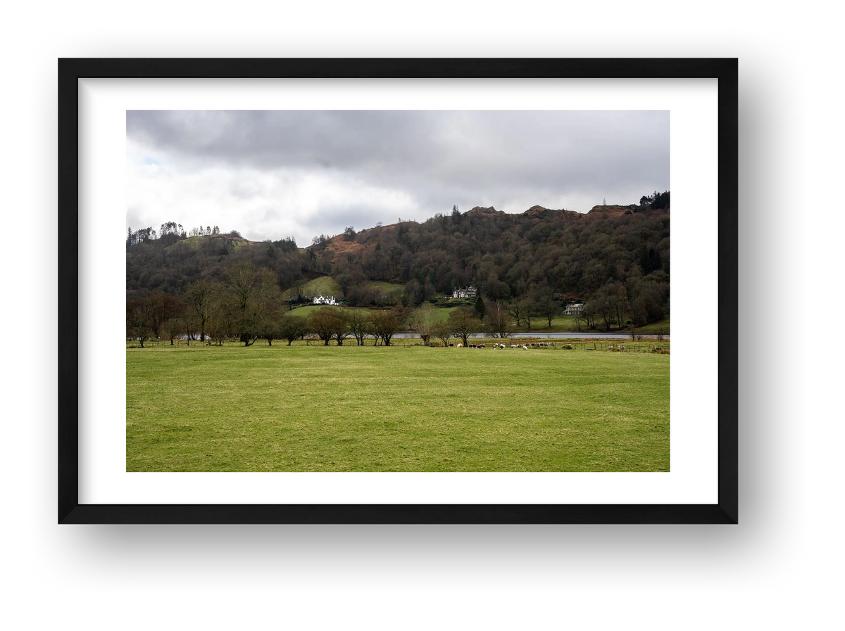 House on the Hills — framed