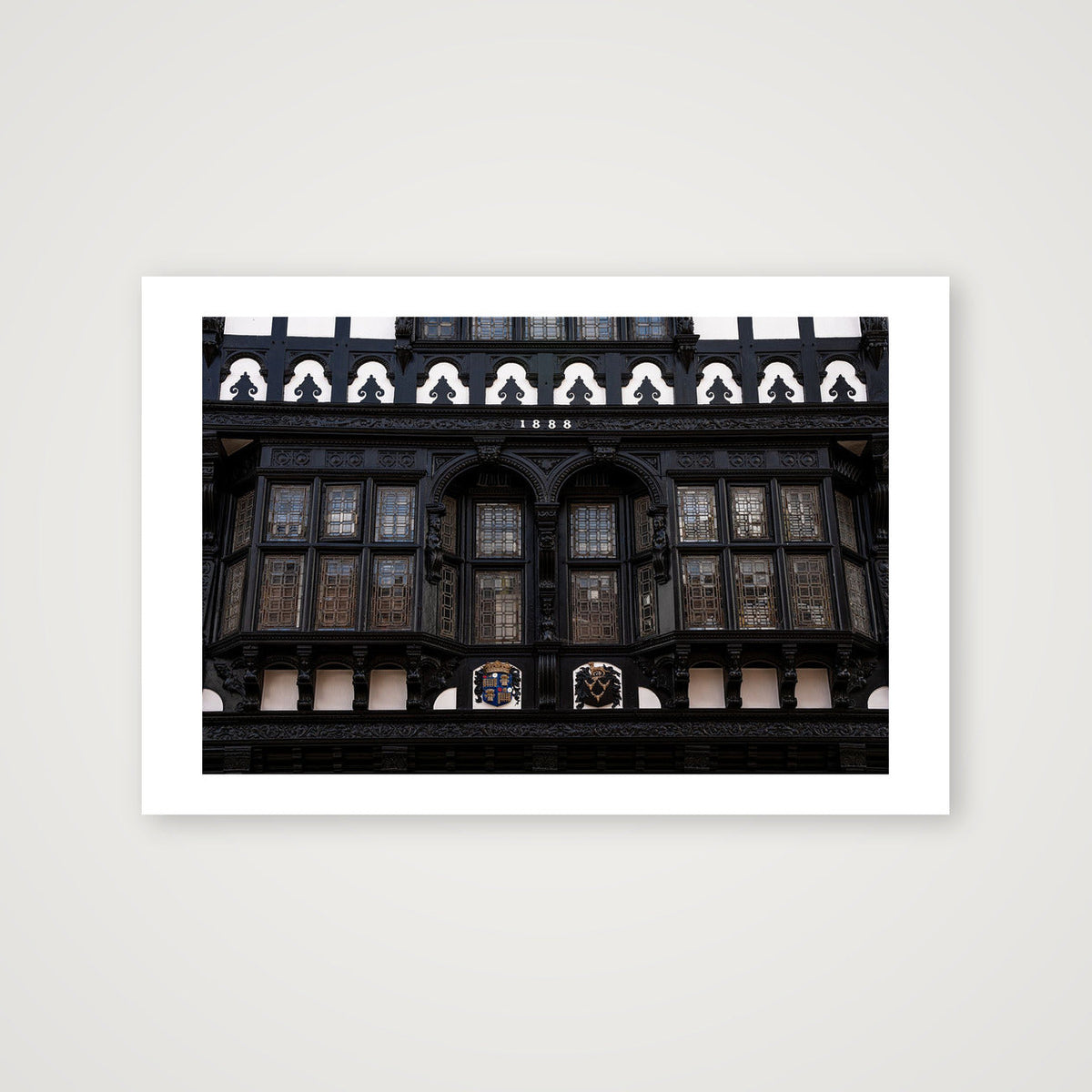 Architectural Woodwork — 60×40cm, 24×16" Print only