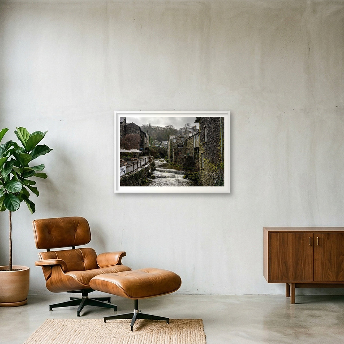 Ambleside — 100×70cm, 39×28" White Frame