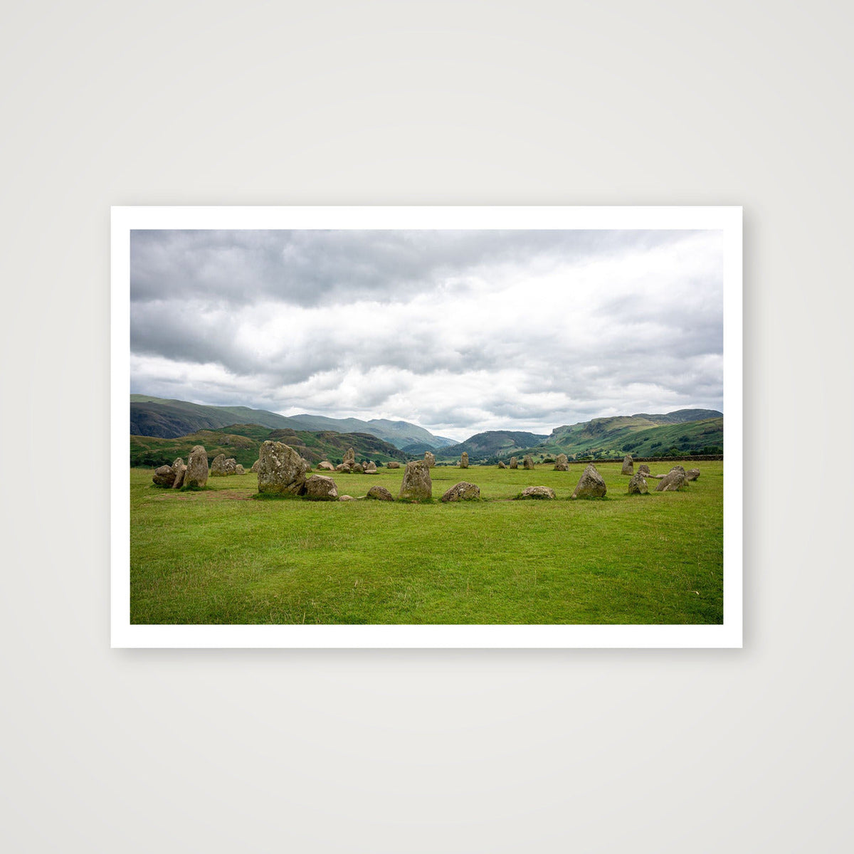 Stone Circle — 100×70cm, 39×28" Print only