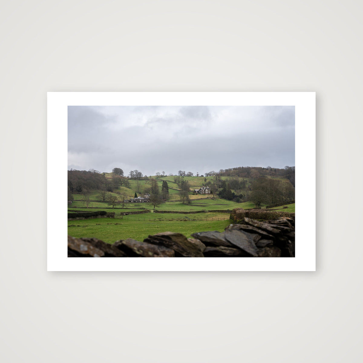 Mountain Farm — 45×30cm, 18×12" Print only
