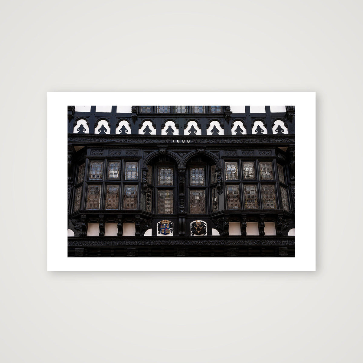 Architectural Woodwork — 45×30cm, 18×12" Print only