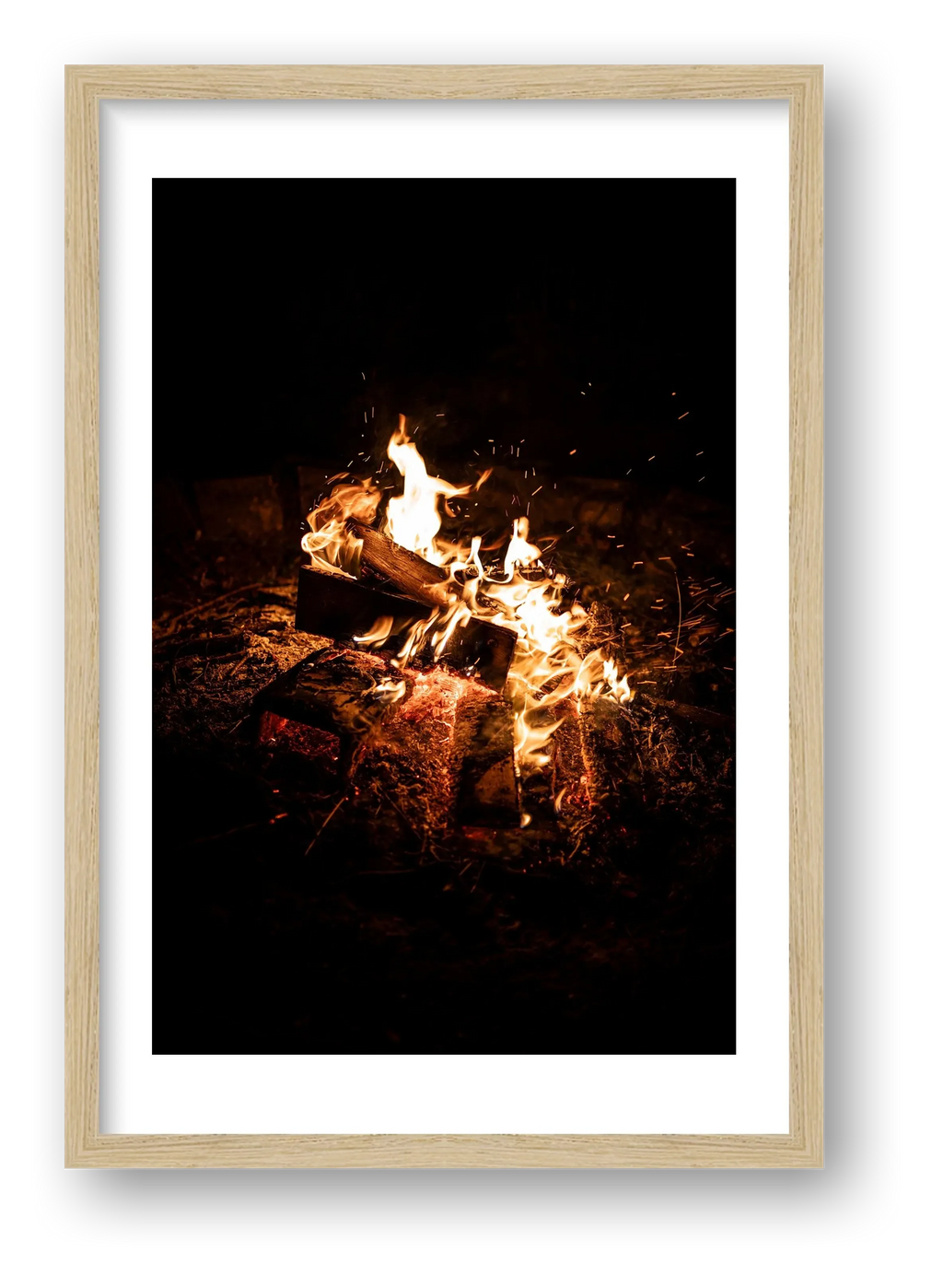 Embers — framed