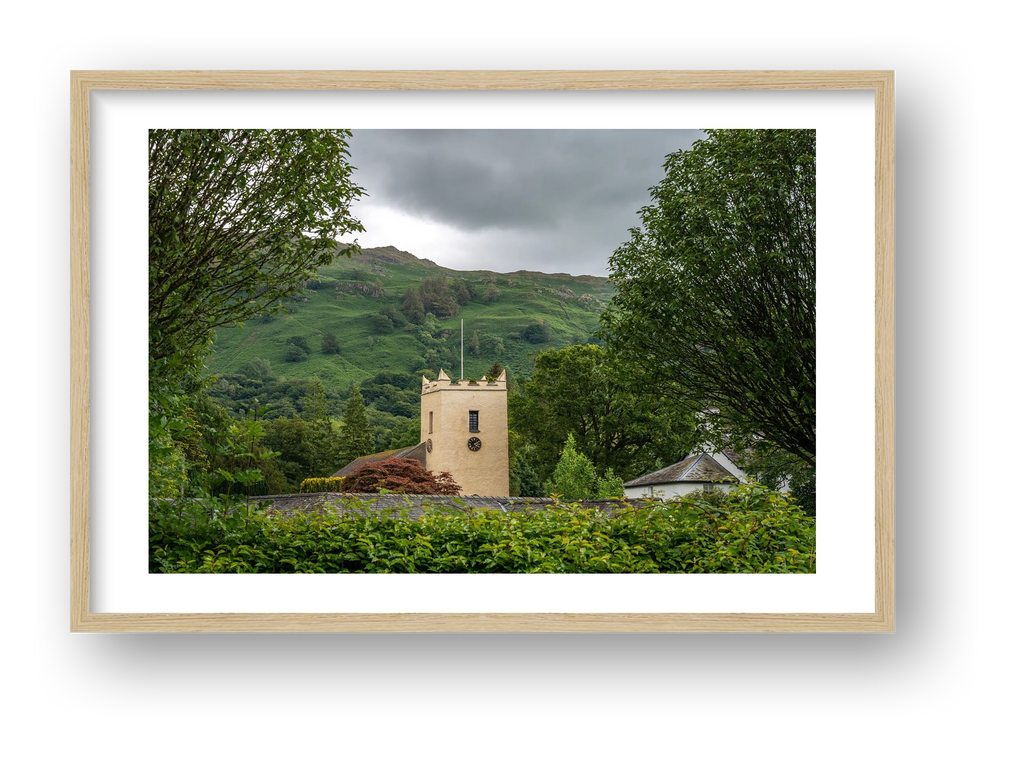 Church in Summer — framed