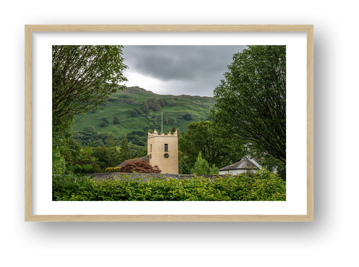 Church in Summer — framed