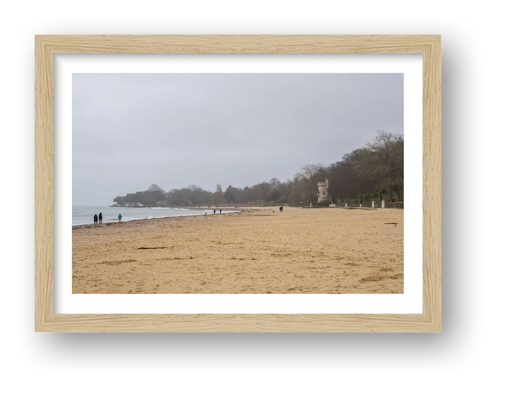 Tower on the Beach — framed