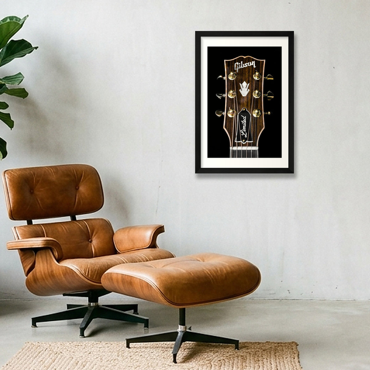 Acoustic — 30×45cm, 12×18" Black Frame