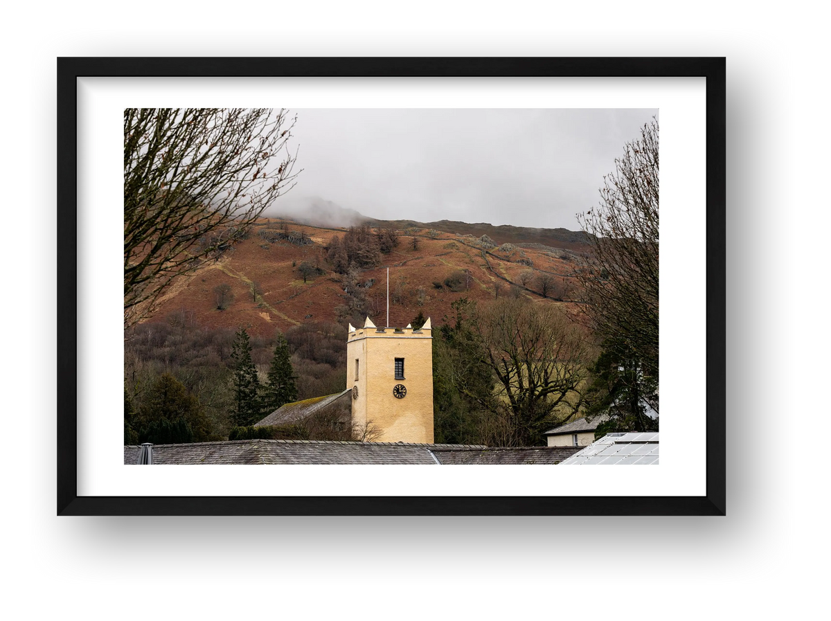 Church in Winter — framed